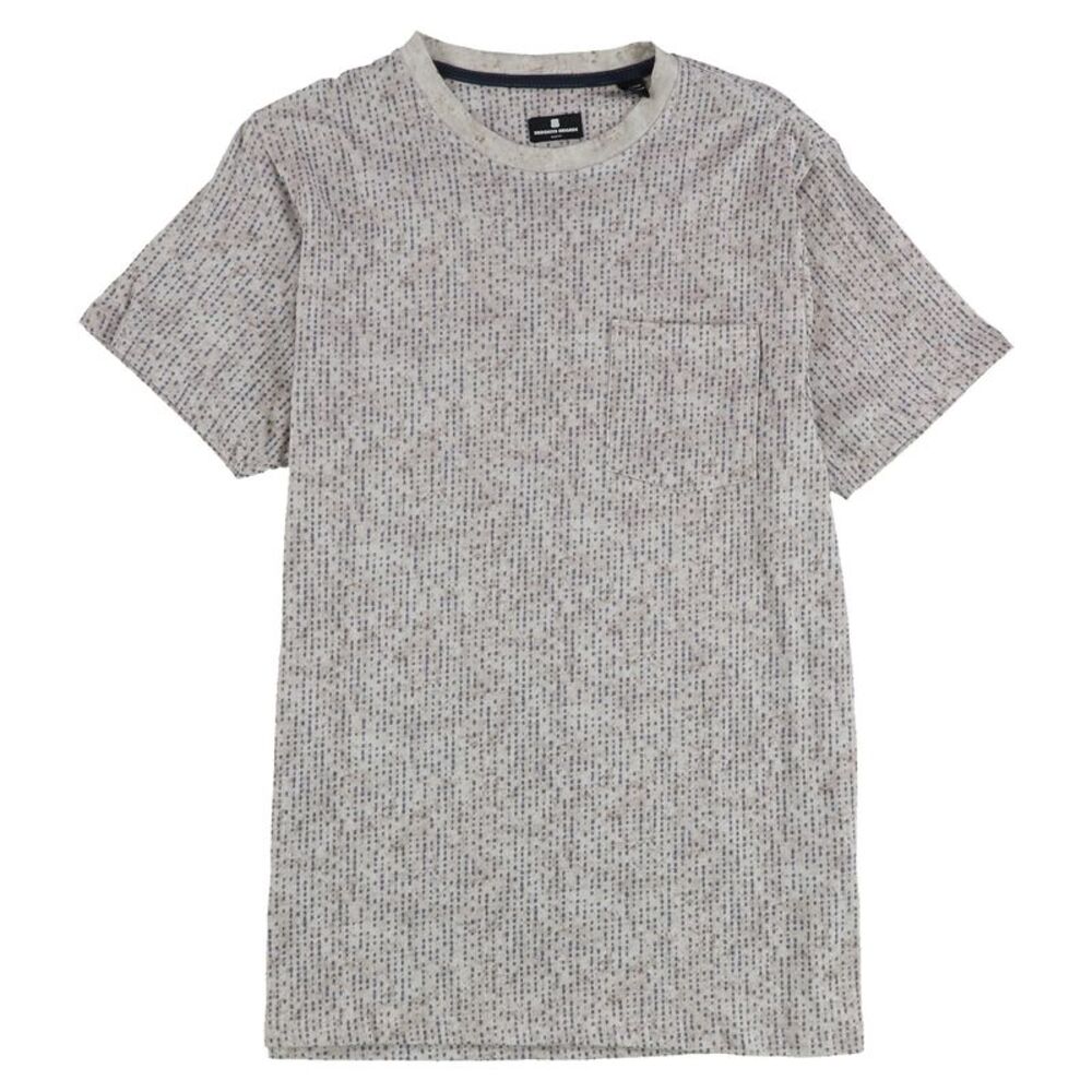 BROOKLYN BRIGADE Mens Fulton Dot Basic T-Shirt, NWT